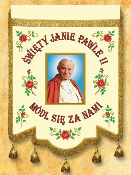 Chorągiew - Św. Jan Paweł II