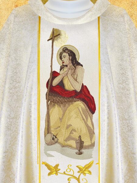 Ornat Z Wizerunkiem Haftowanym  "Św. Maria Magdalena"