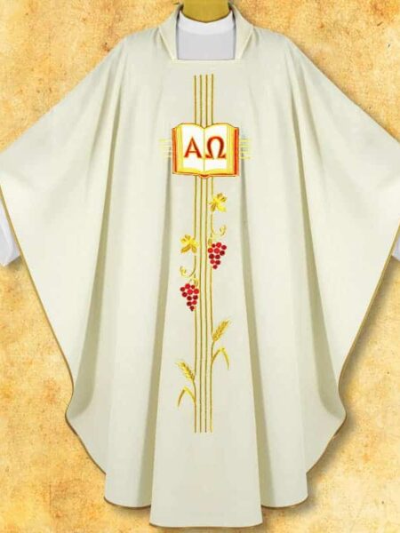 Ornat Haftowany "Alfa Omega"