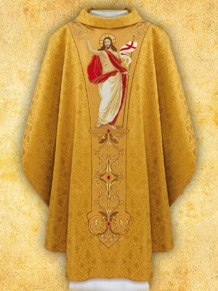 Ornat haftowany "Jezus  Zmartwychwstały"