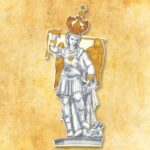 Aplikacja haftowana "Św. Michał Archanioł z Góry Gargano"