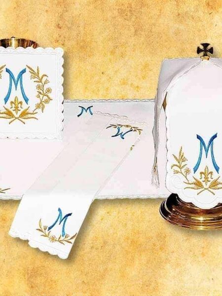(product) Komplet "Ave Maryja" Niebieski