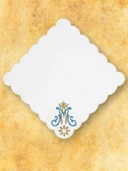 Mary Rosary" napkin 32x32