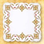 Napkin "Crosses in Square" 45x45