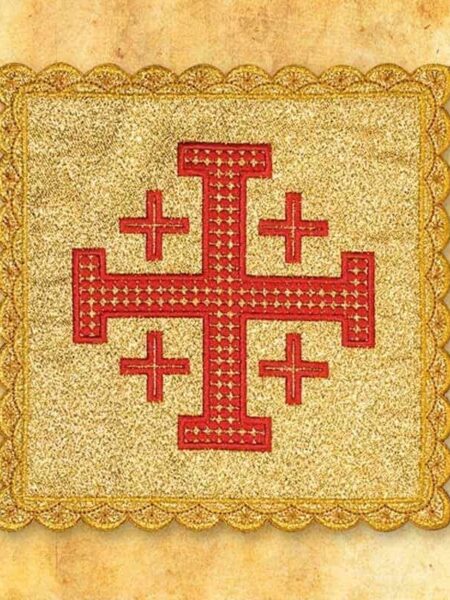 Bestickter Goldpalka Nr. 7