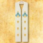 Gestickte Stola "Marian"