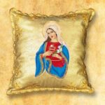 Poduszka procesyjna "Maryja z lilią"