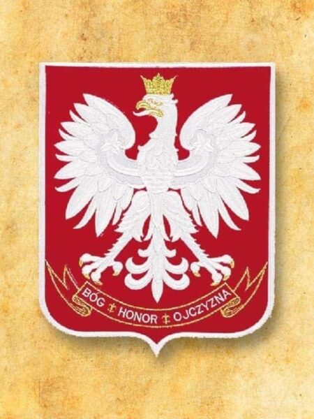 Aplikacja Godło z napisem