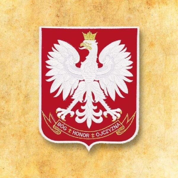 Aplikacja Godło z napisem