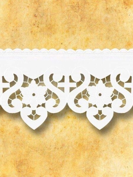 Koronka "Bianco Fiori"