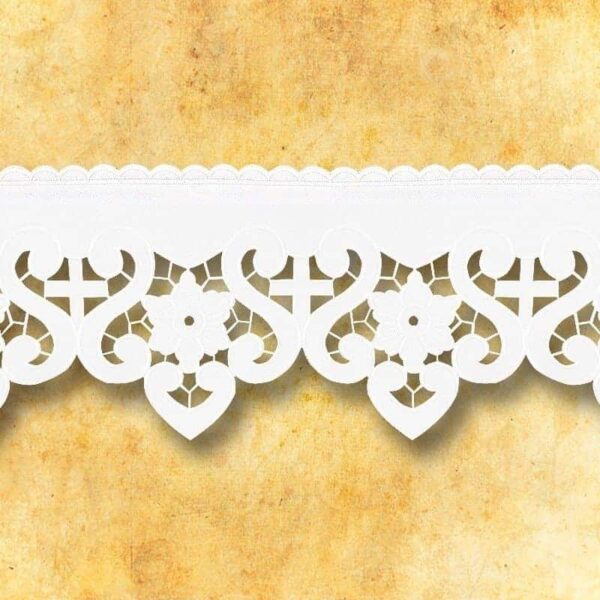 Koronka "Bianco Fiori"