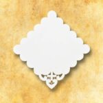 Bianco Fiori" napkin 32x32