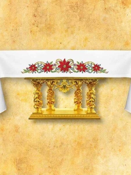 Obrus haftowany "Święta Rodzina" - na boczne ołtarze