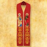 Gestickte Stola "St. Peter und St. Paul"
