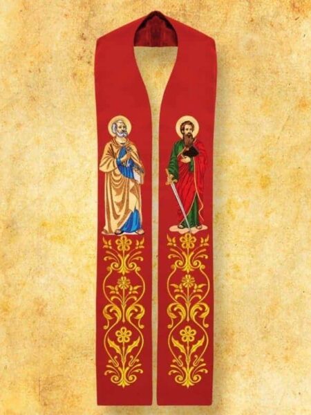 Gestickte Stola "St. Peter und St. Paul"