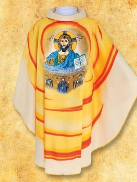 Modernes Messgewand "Jesus von Cefalu"