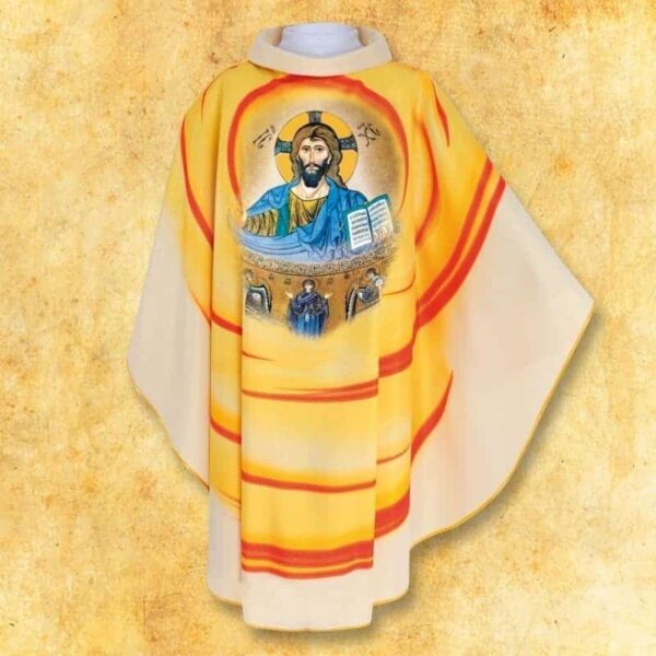 Modernes Messgewand "Jesus von Cefalu"