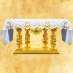 Obrus haftowany "Eucharystyczny"