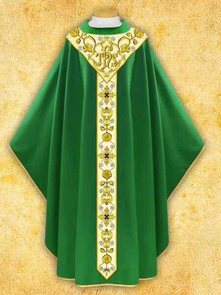 Ornat haftowany "Gaudete"