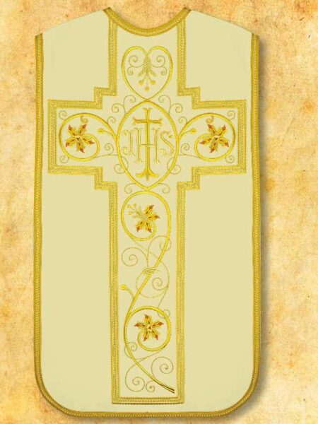 Ornat haftowany rzymski "Agape"