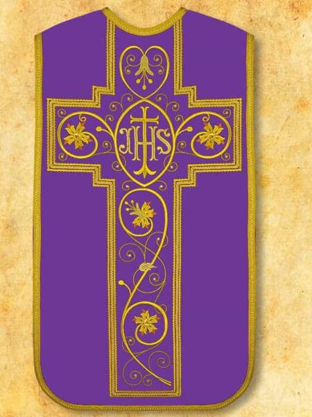 Ornat haftowany rzymski "Agape"
