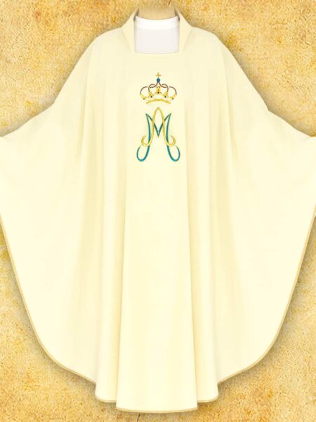 Ornat haftowany "Maryjny"