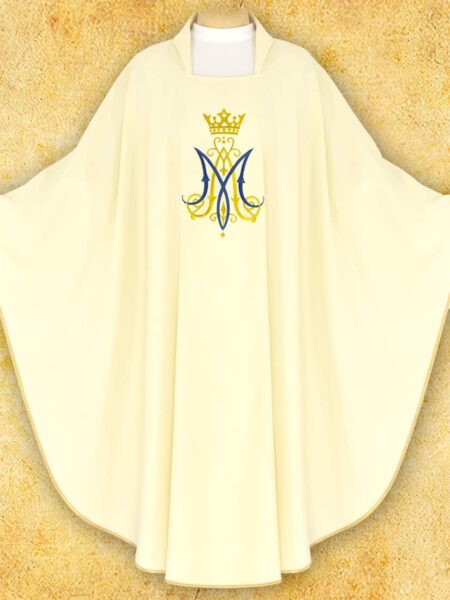 Ornat haftowany "Maryjny"