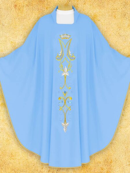 Ornat Haftowany "Maryjny"