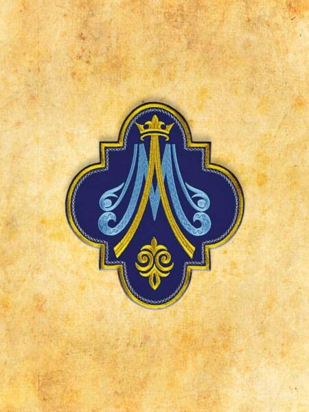 Aplikacja Haftowana "M"