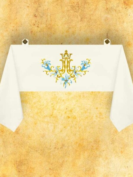 Welon Haftowany Naramienny  "Maryjny"