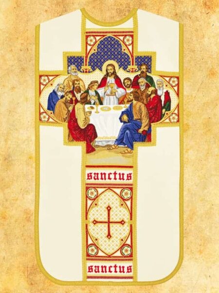 Ornat Haftowany Rzymski "Ostatnia
  Wieczerza"