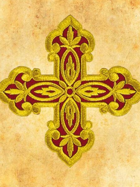 Aplikacja Haftowana "Krzyż"