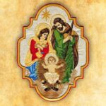 Aplikacja Haftowana "Św.
  Rodzina"