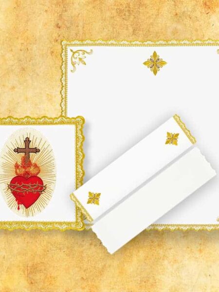 (product) Bielizna kielichowa "Gold" "Serce Jezusa"