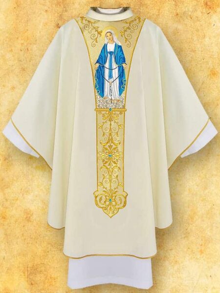 Ornat haftowany "La Madonna Del  Rosario"