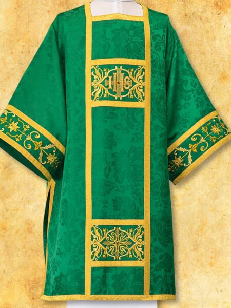 Dalmatyka haftowana "Massimo-Verde"