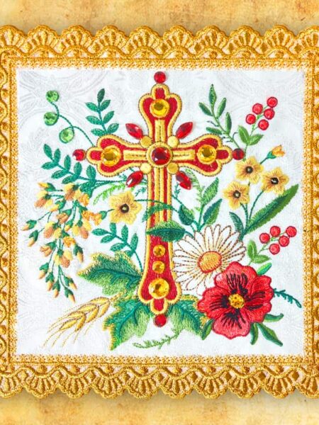 Palka haftowana "Pretiosus"