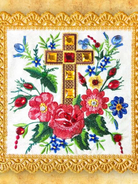 Palka haftowana "Pretiosus"