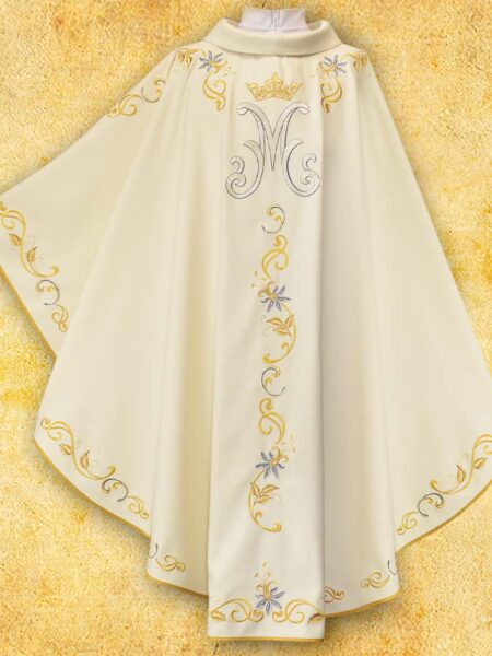 Ornat haftowany "Maryjny"