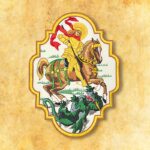 Aplikacja haftowana "Św. Jerzy"