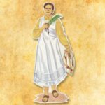 Aplikacja haftowana "Św. Karolina Kózka"