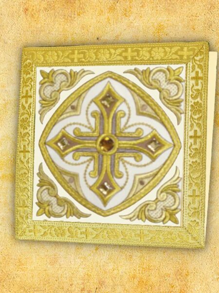 Bursa haftowana "Brillante-Bianco"