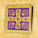Bursa haftowana "Brillante-Viola"