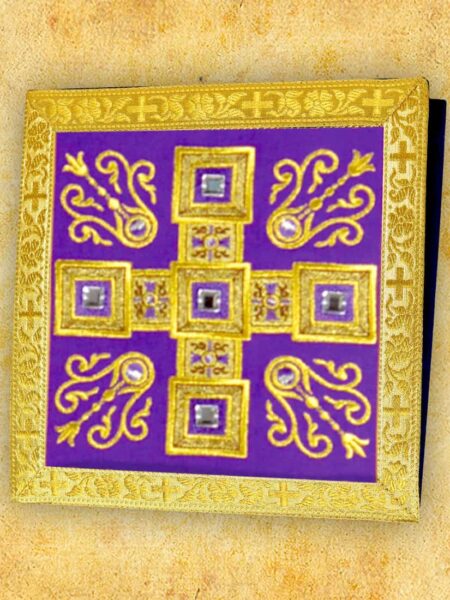 Bursa haftowana "Brillante-Viola"
