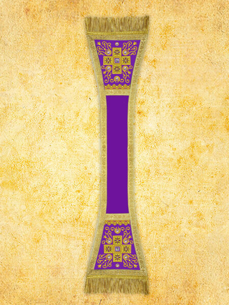Manipularz haftowany "Brillante-Viola"