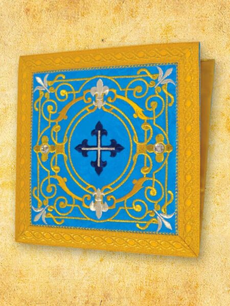 Bursa haftowana "Massimo-Blu"