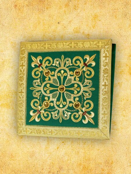 Bursa haftowana "Brillante-Verde"