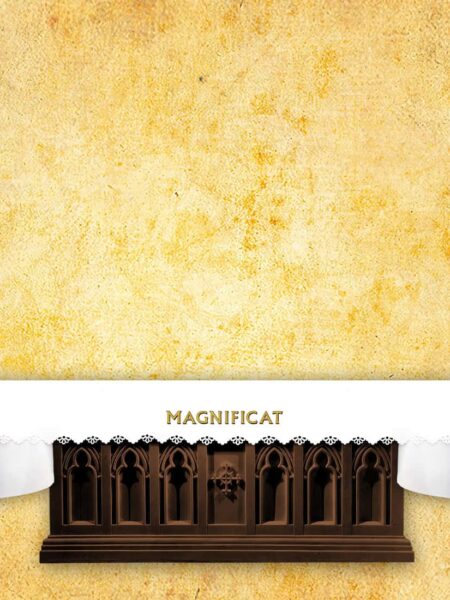 Obrus foto wycinany laserowo "Magnificat"