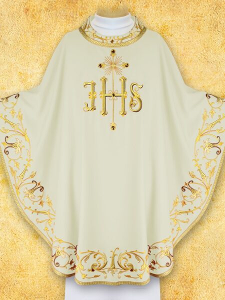 ornat haftowany "sacra flora"