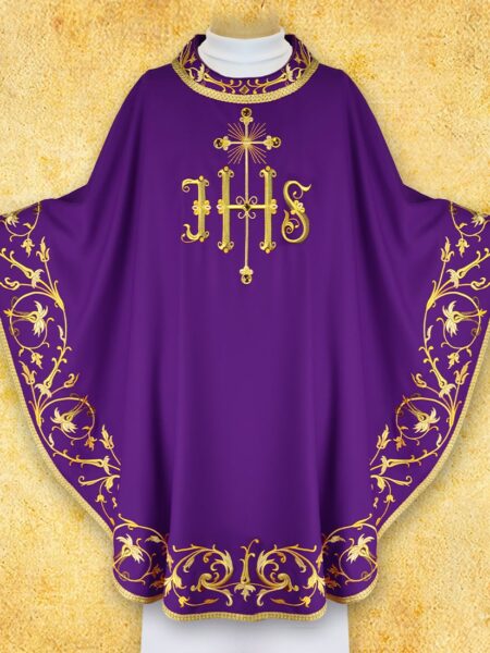 ornat haftowany "sacra flora"